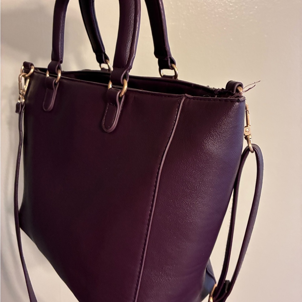 Elegant Purple Women's Handbag